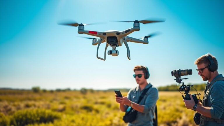 coordinated drone operation roles