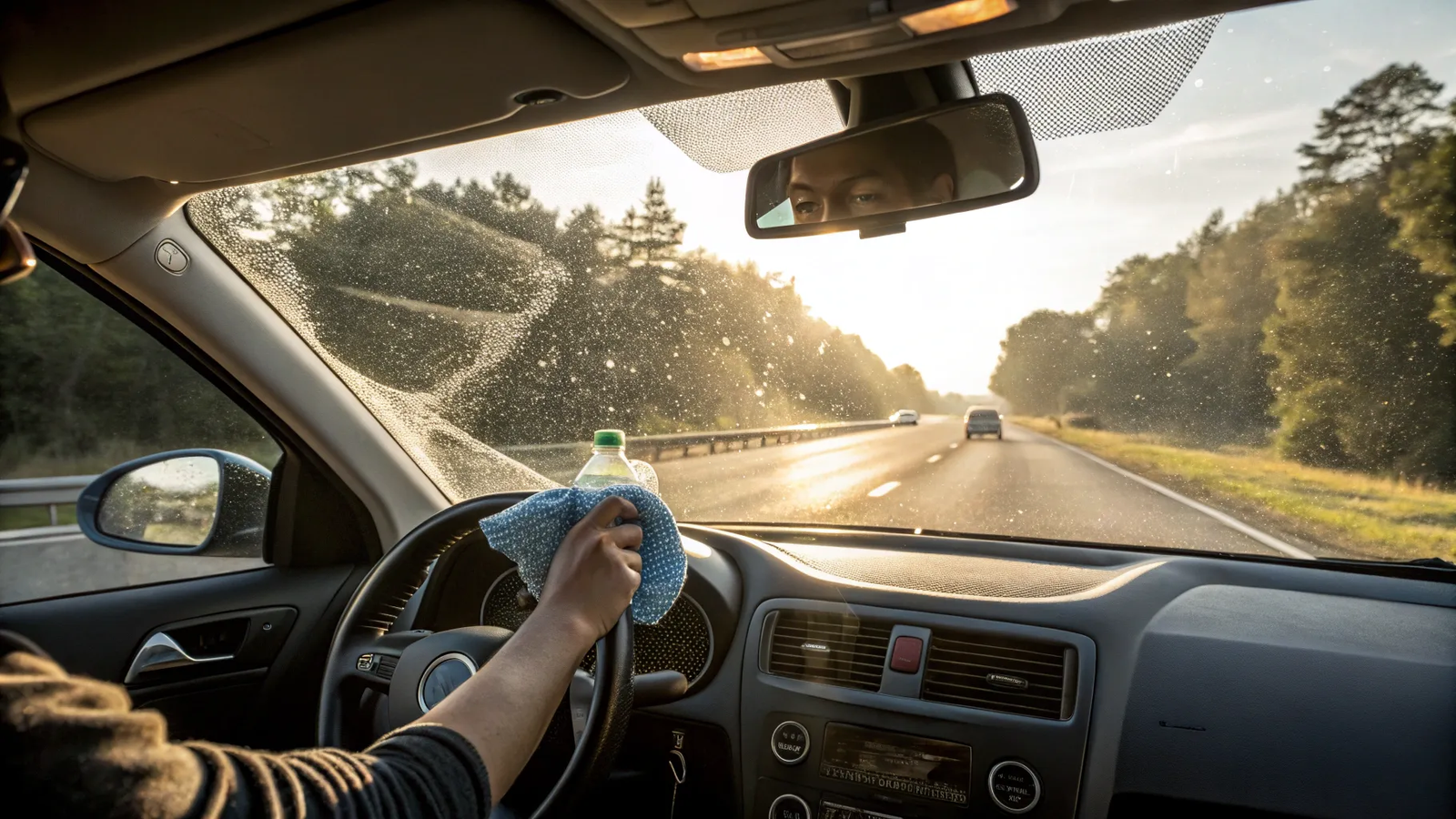 How to Clean the Inside of Your Windshield
