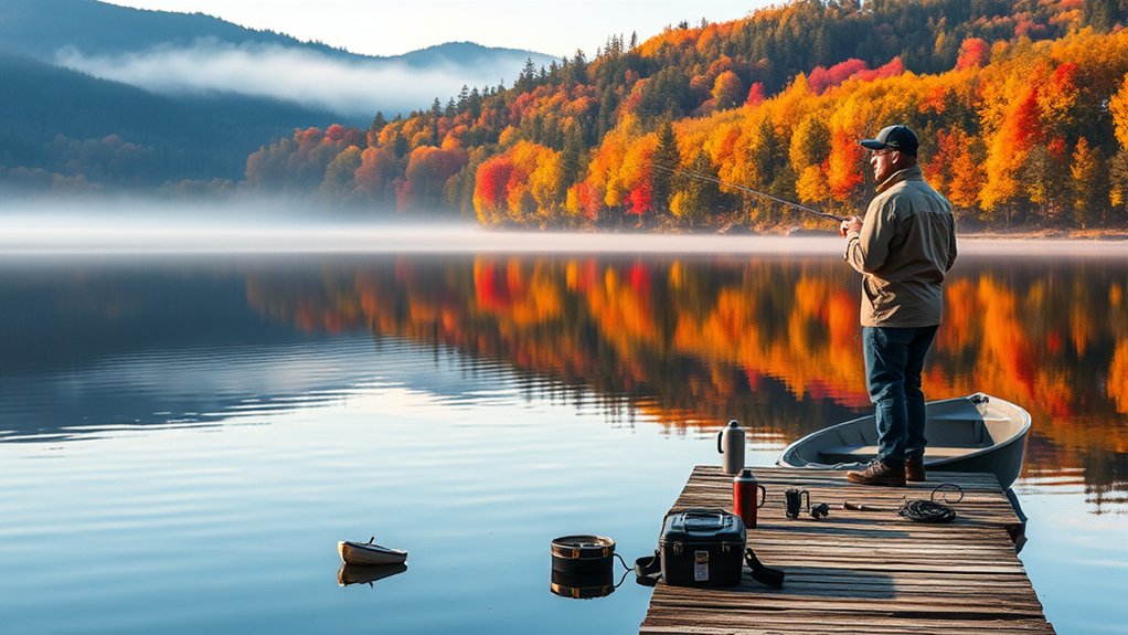 diverse fishing lakes await