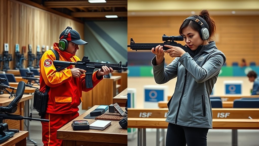 diverse shooting skill challenges