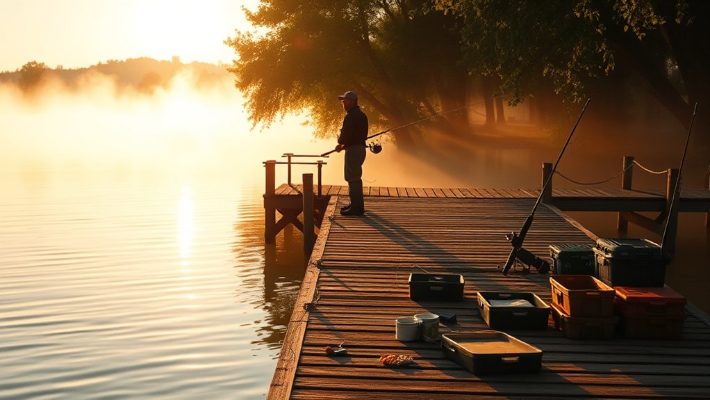 dock fishing bass strategies