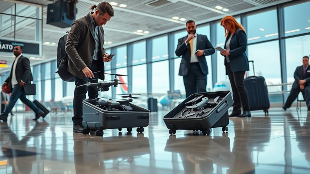 drone battery travel regulations