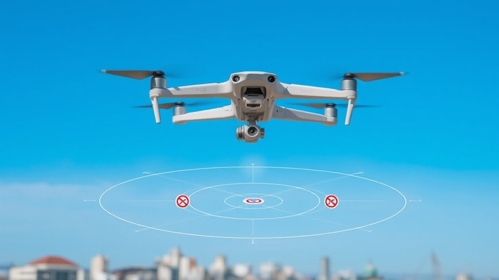drone geofencing uses gps