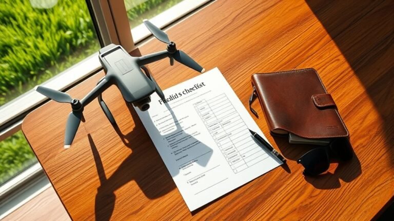 drone scouting checklist printable