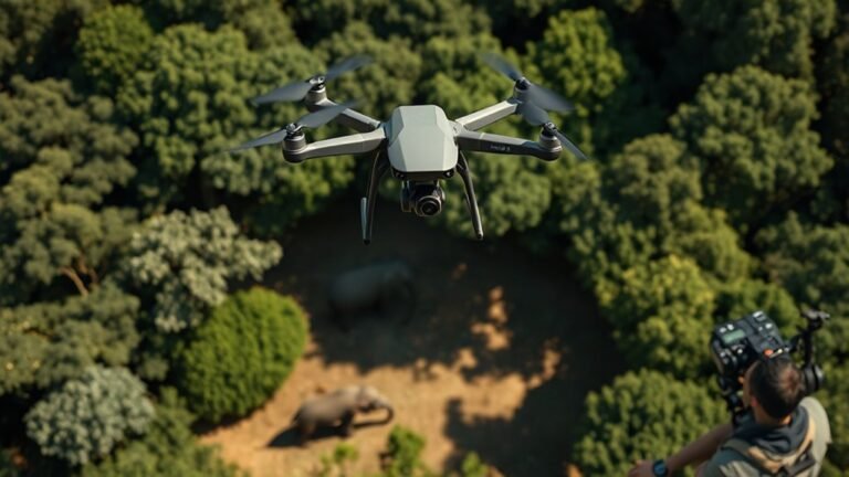 drones for ethical wildlife monitoring