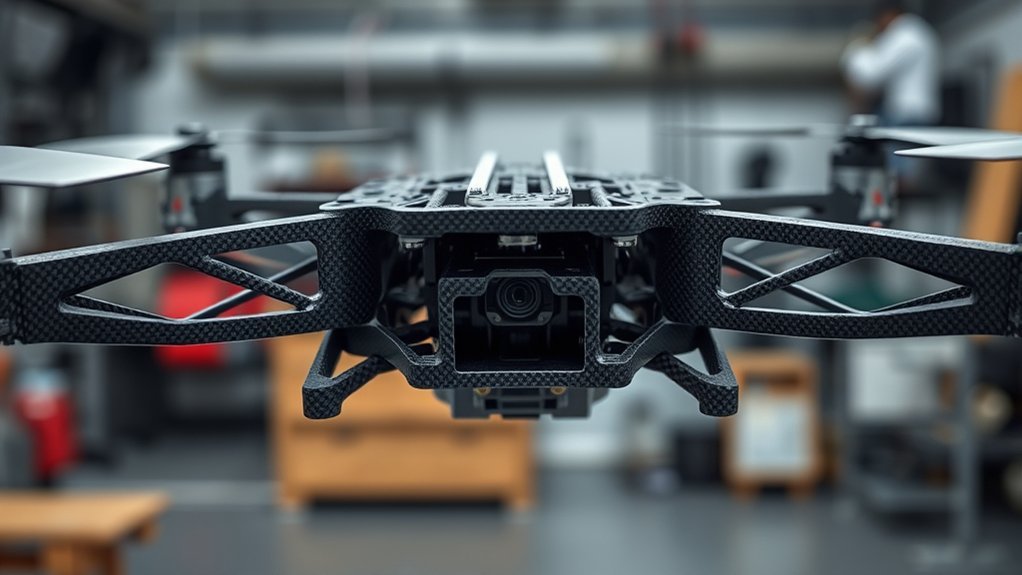 durable aerodynamic drone frame