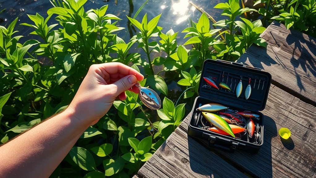 effective weed fishing setup