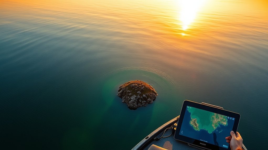 efficient fishing spot navigation