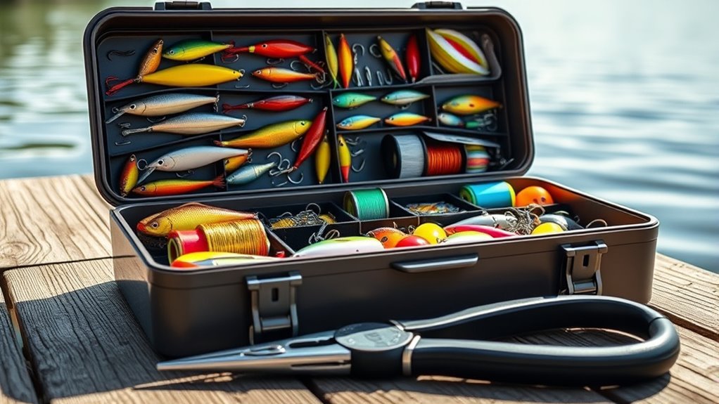 efficient tackle box organization