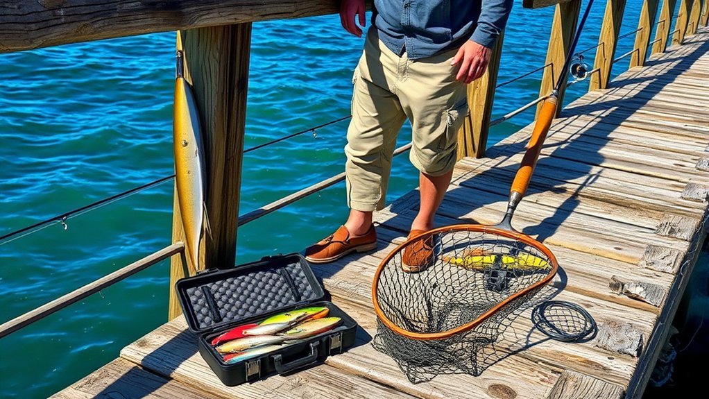 essential bridge fishing gear