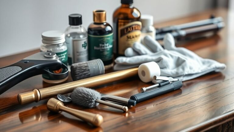 essential gun cleaning supplies