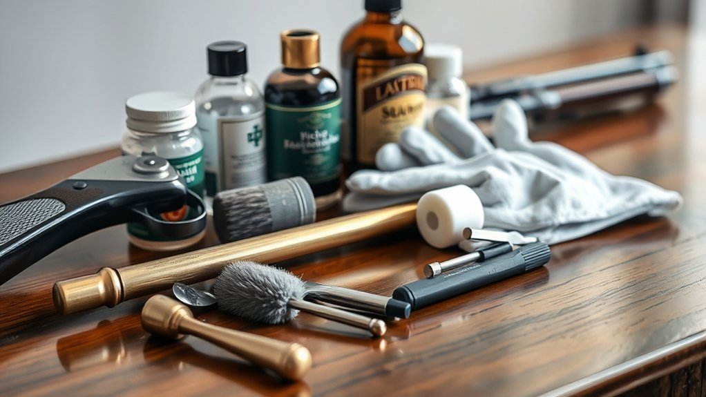 essential gun cleaning supplies