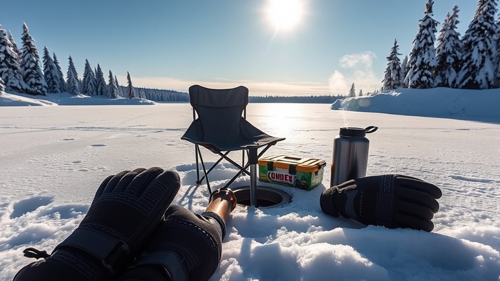 essential ice fishing gear