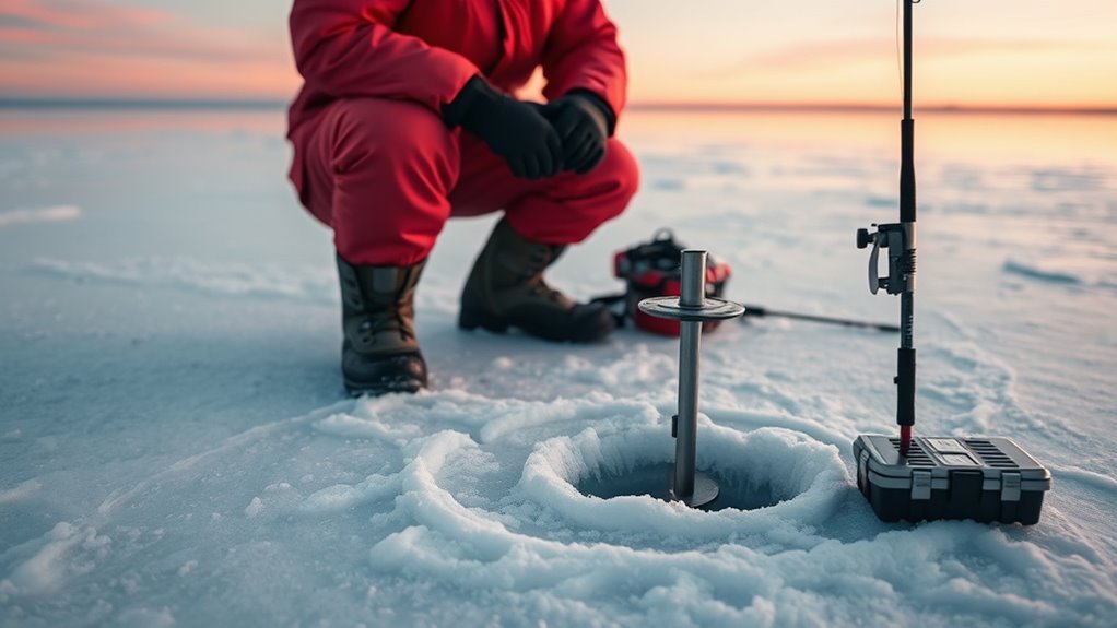 essential ice fishing gear