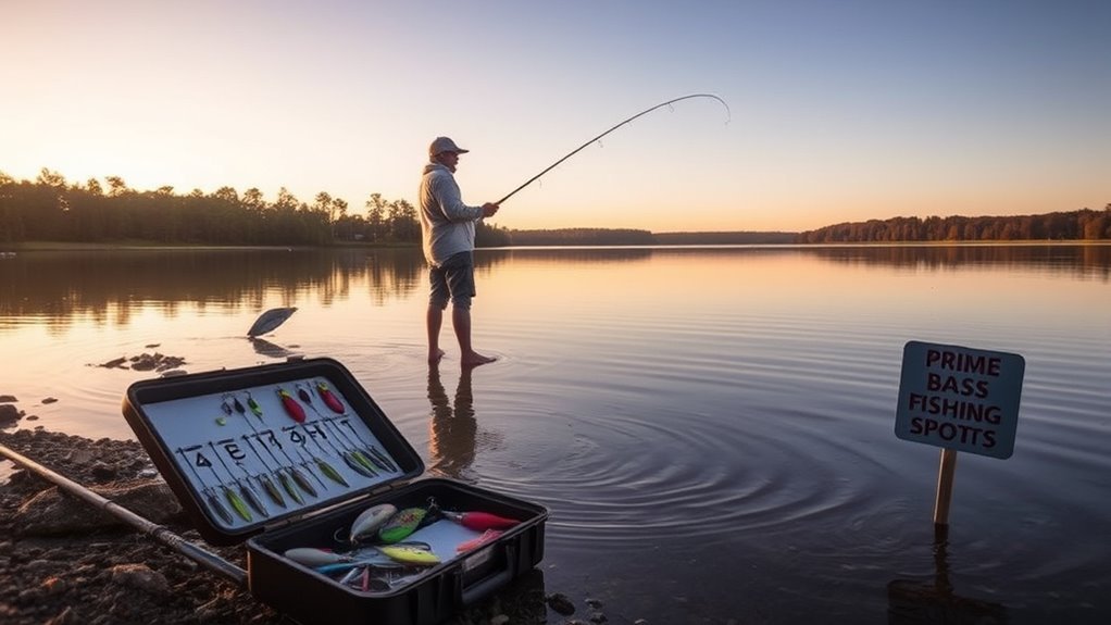 explore freshwater bass habitats