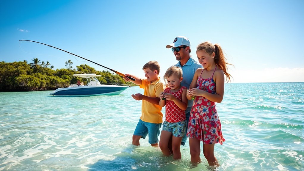 family friendly inshore fishing adventures