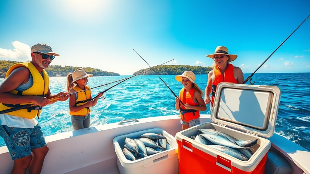 family friendly nearshore fishing adventures