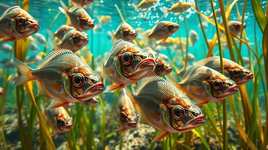 fish vision enhances survival