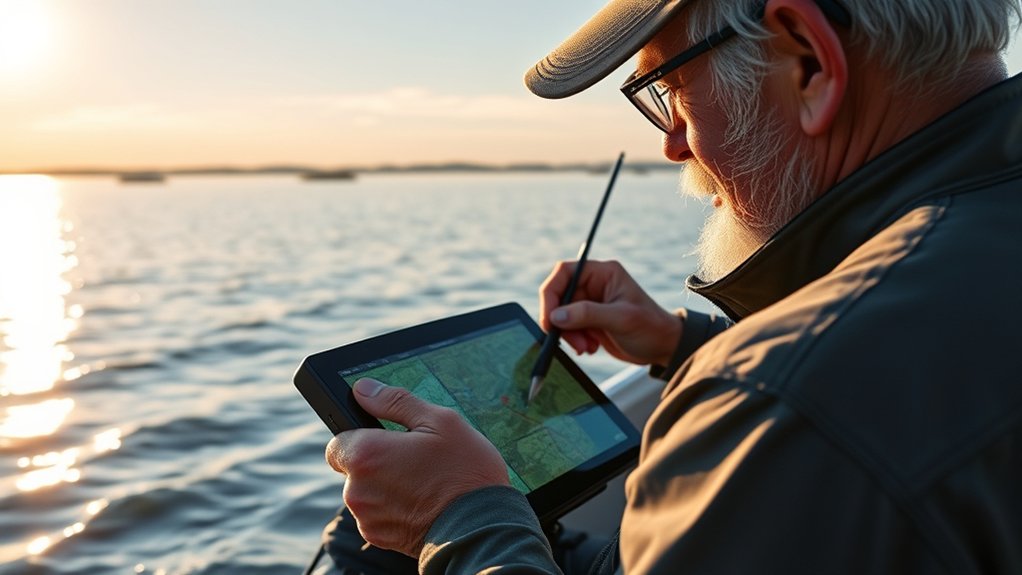 fishing gps enhances success