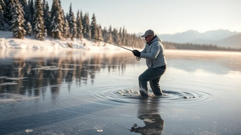 fishing in cold waters