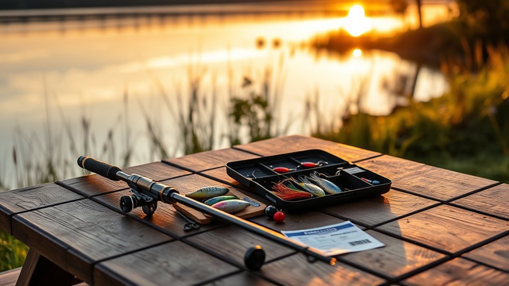 fishing license acquisition steps
