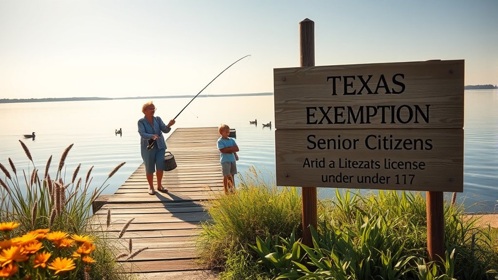 fishing license exceptions texas