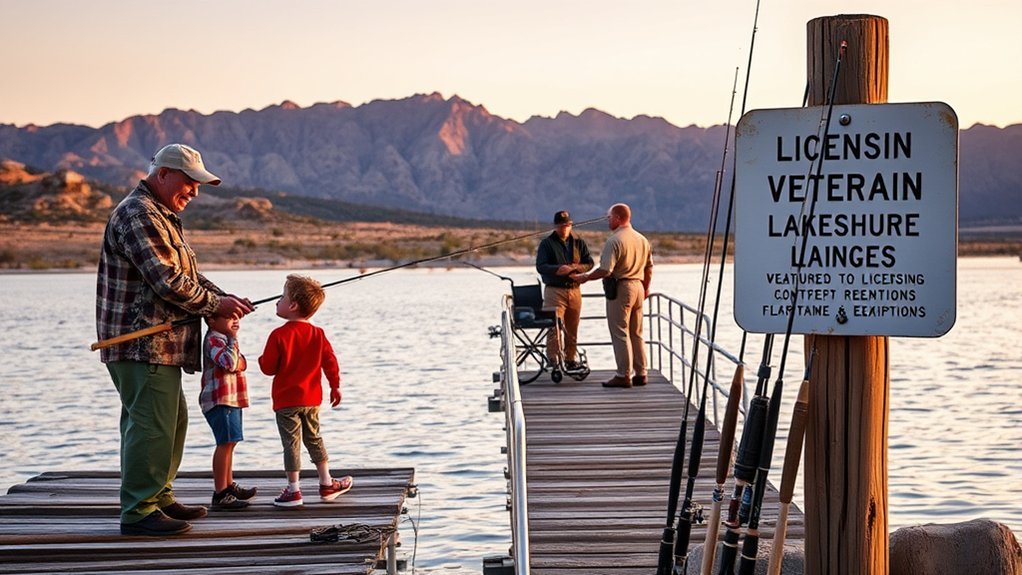 fishing license exemptions nevada