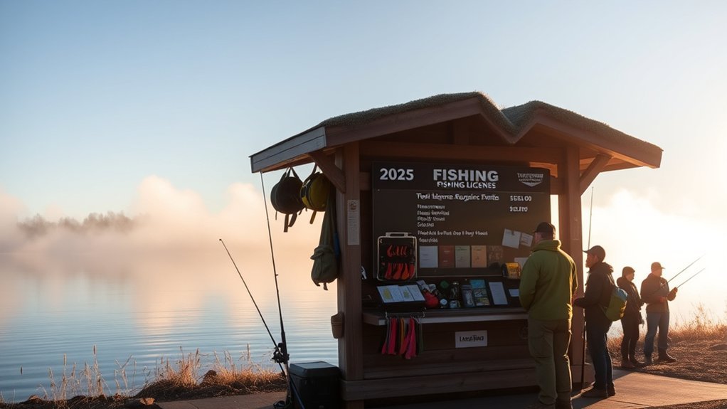 fishing license purchase details