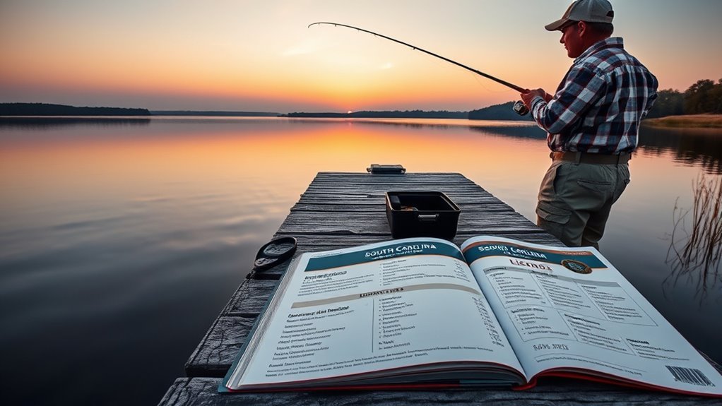 South Carolina resident fishing license options and costs