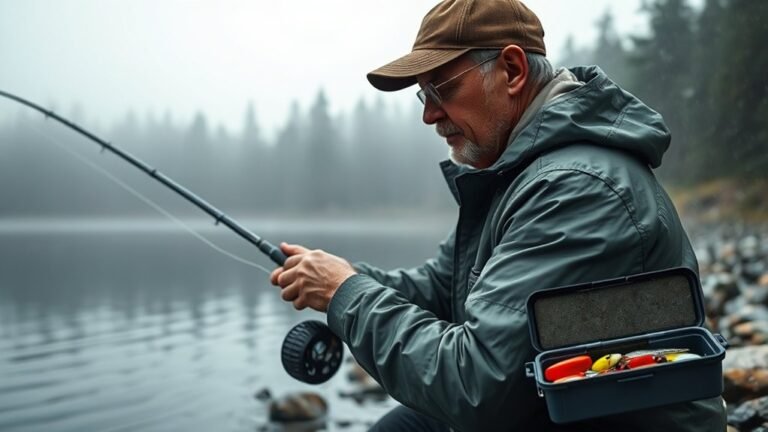 fishing techniques for rain