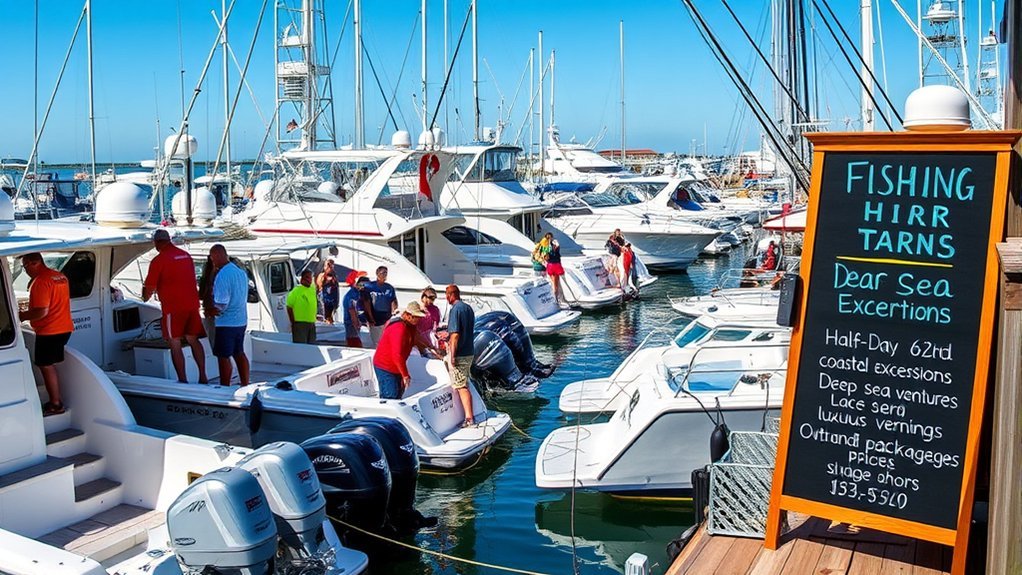 fishing trip cost options