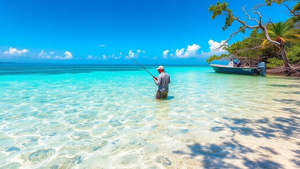 flats fishing for gamefish
