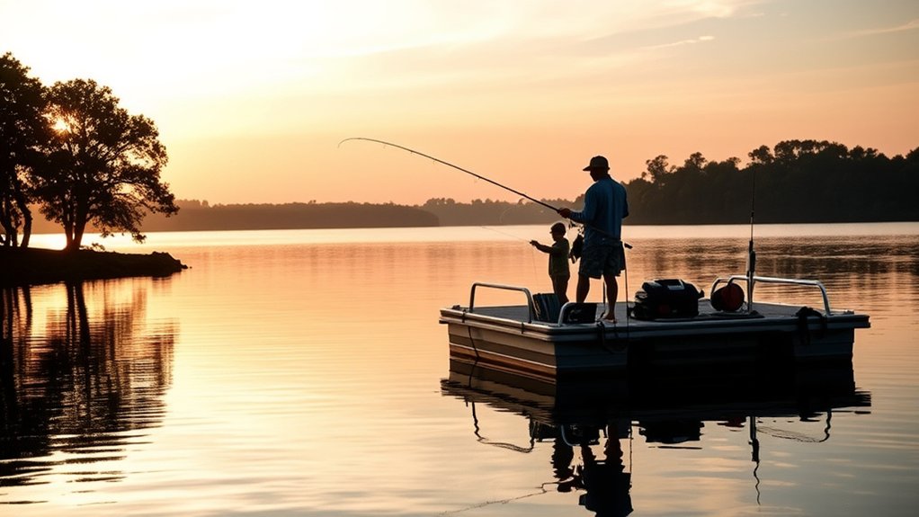 floating docks attract bass