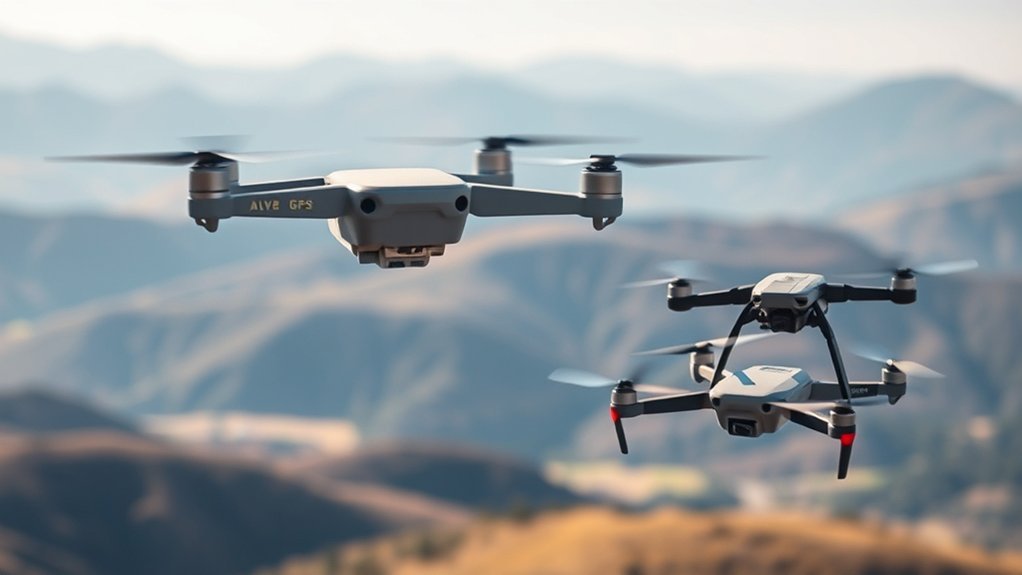 fpv versus gps drones comparison