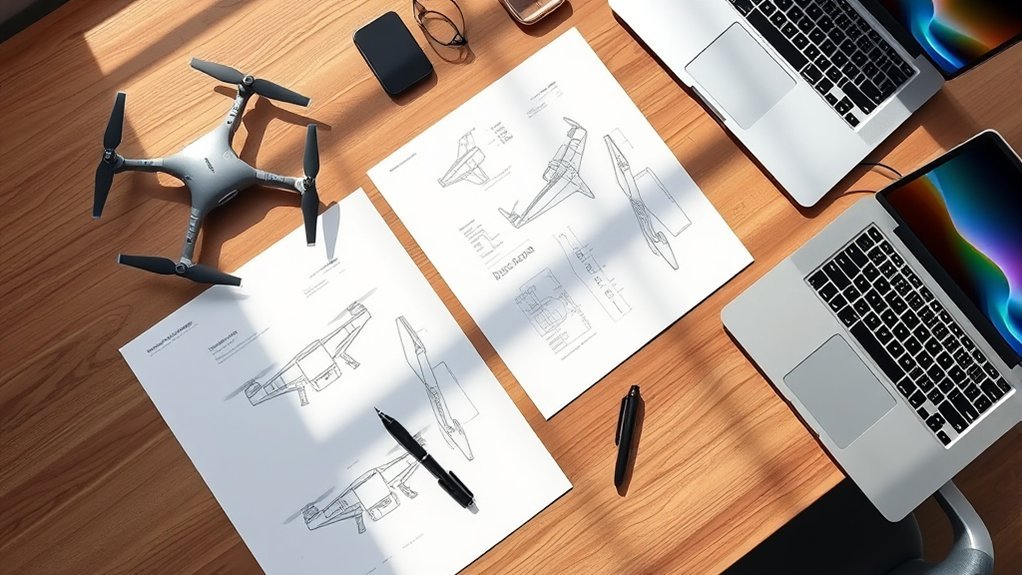 free drone work templates