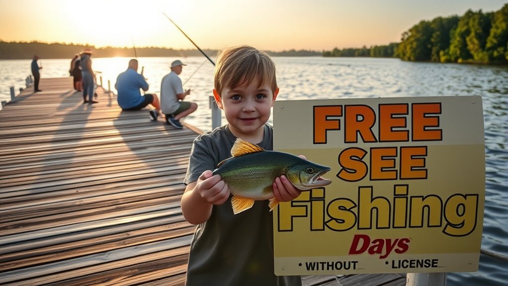 free fishing days ohio
