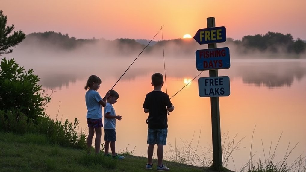 Free fishing opportunities in Texas on Free Fishing Day and in state parks