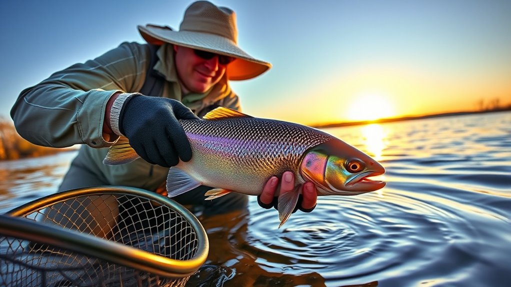 handle fish with care