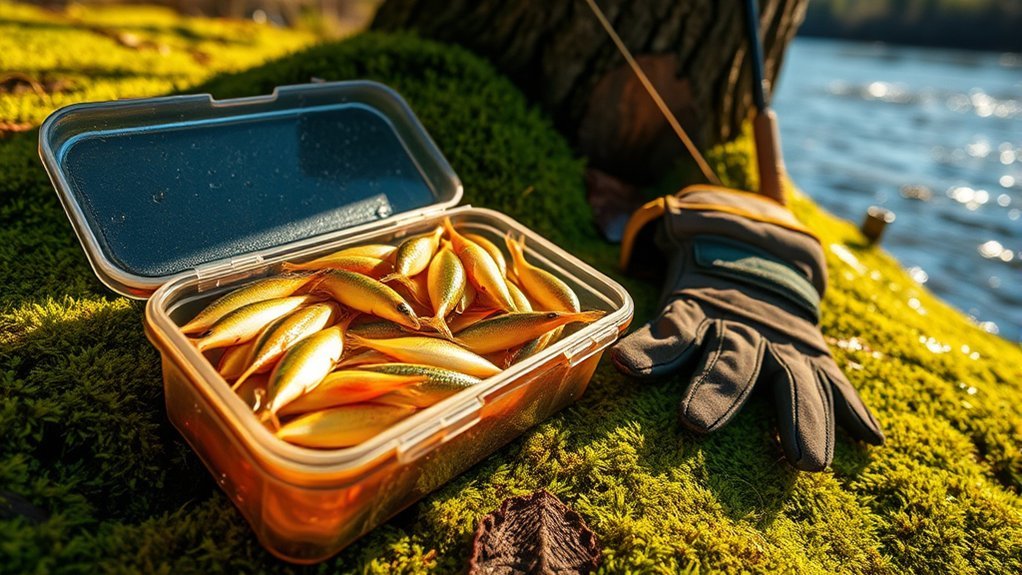 healthy live bait care