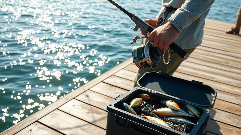 heavy tackle for big fish