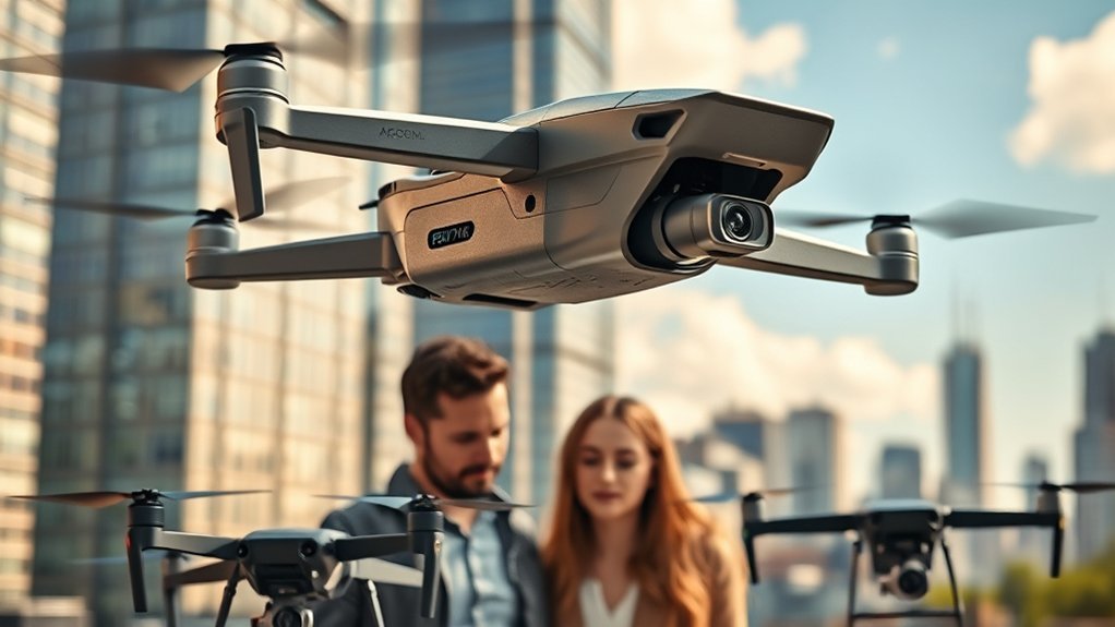 high quality drone camera features
