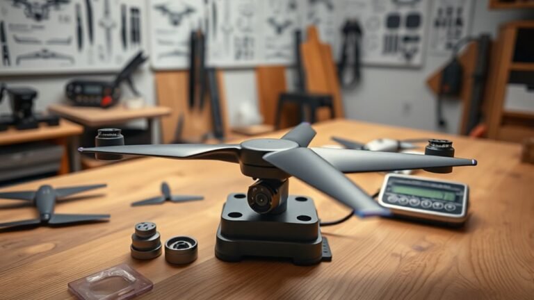 home drone propeller balancing