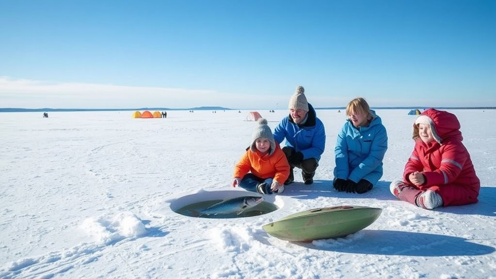 ice fishing fun activities