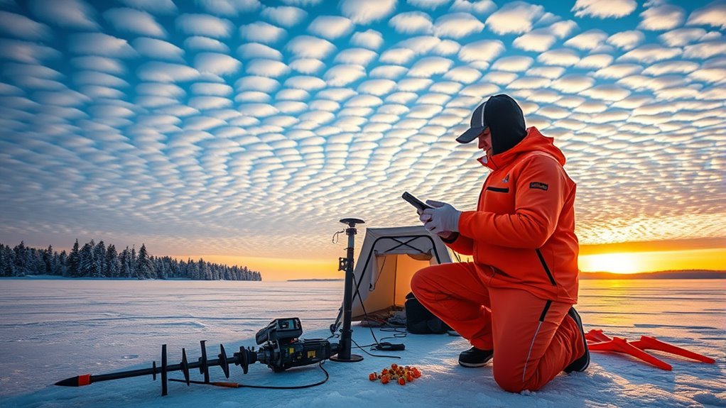 ice fishing weather awareness