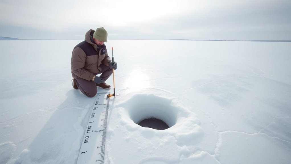 ice thickness safety guidelines