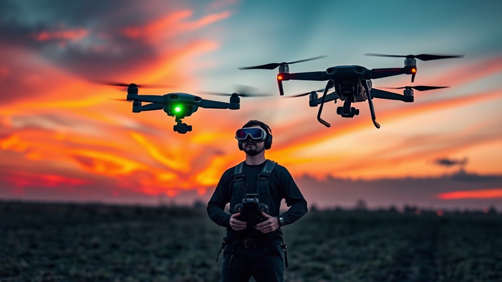immersive skillful drone piloting