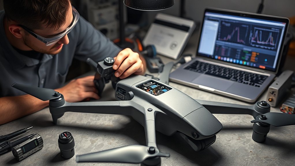 imu calibration ensures drone stability