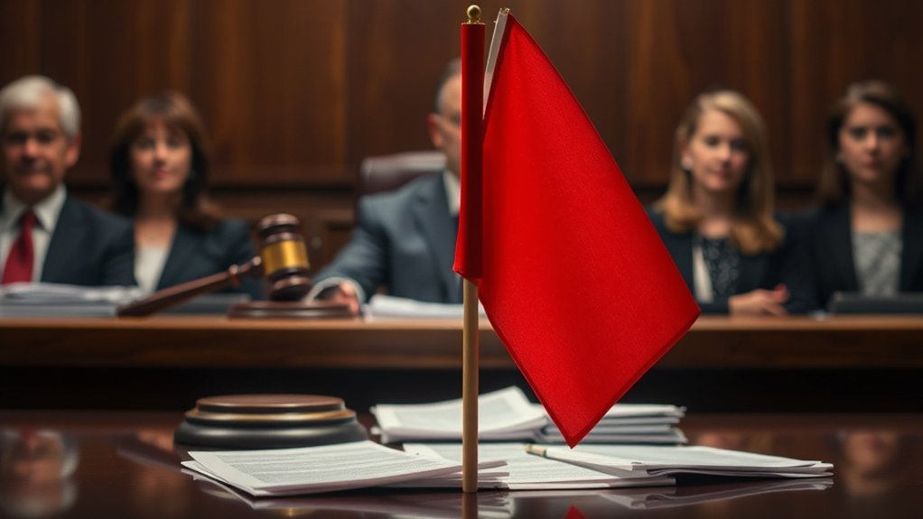 justified red flag orders