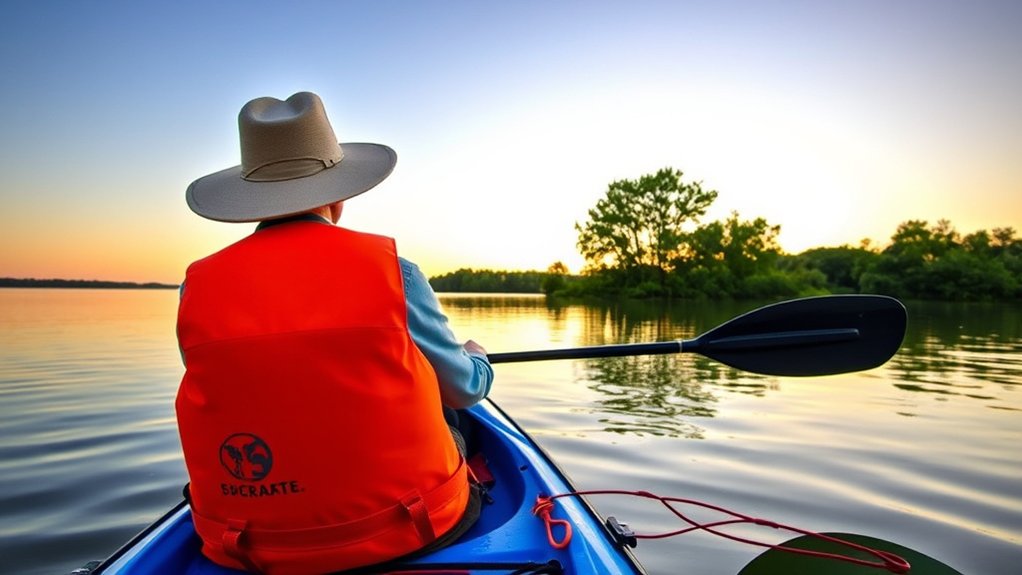 kayak fishing safety tips
