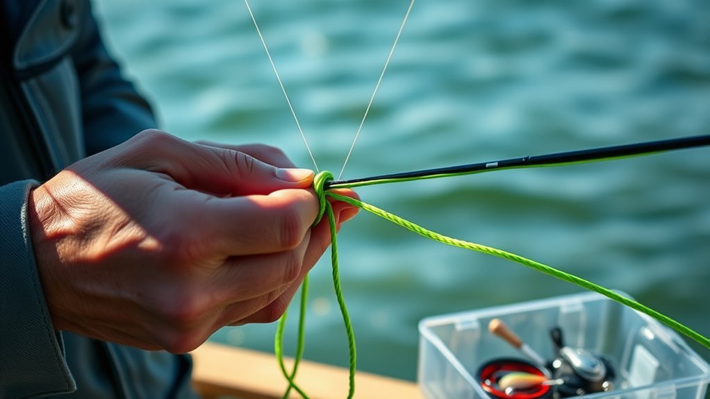 knot tying and maintenance